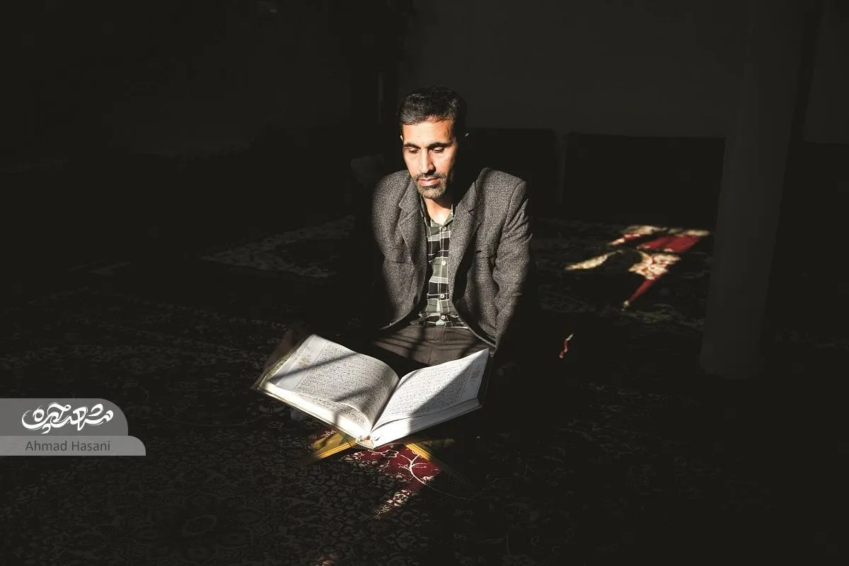 قرآن برای حسین آمنا حکم اکسیژن را دارد