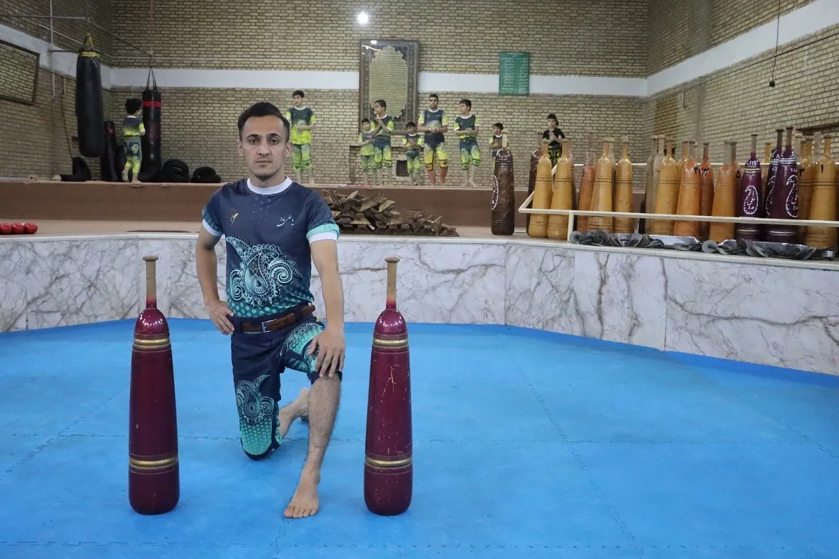 تلاش مربی زورخانه شهید‌احمدی برای جذب نوجوانان
