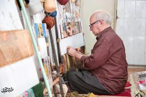 تابلو فرش «سلسله ذهب»؛ حدیث رج به رج عشق «ذریه»