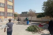 مرمت دبستان صفاریان در آستانه بازگشایی مدارس