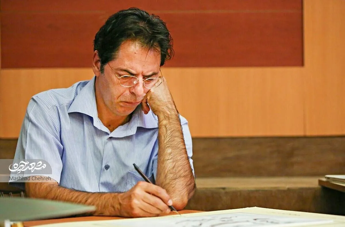 دل محمد ملک، شورِ خوشنویسی را می‌زند