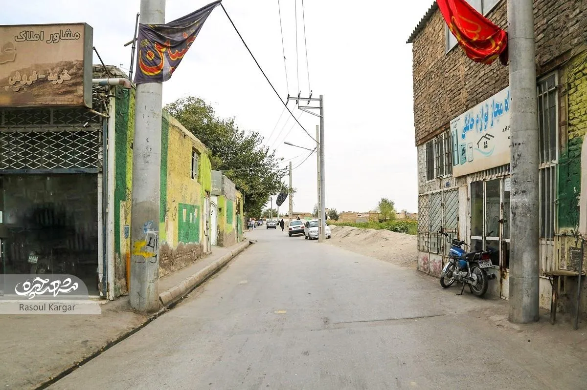 کوچه منبع آب در سیس‌‌آباد