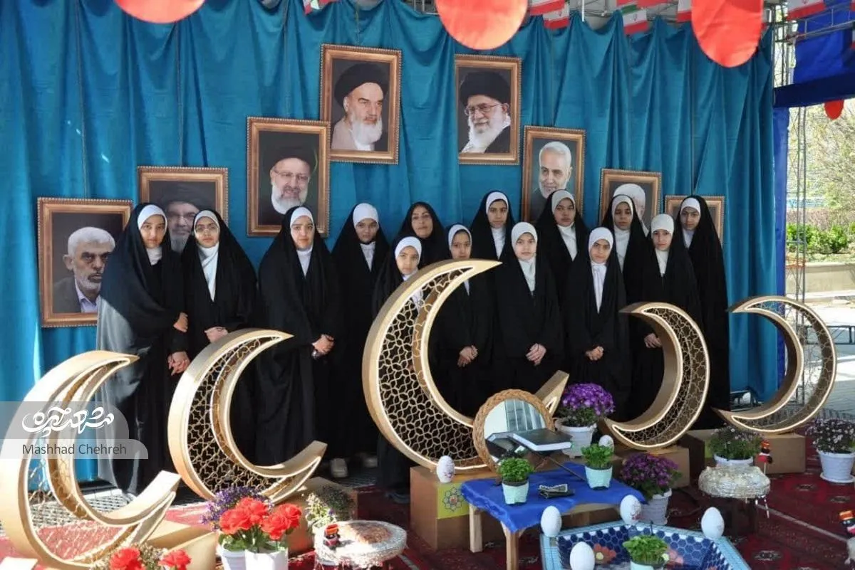 مشق جهاد در محله طبرسی‌شمالی