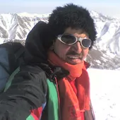 کوهنوردی کریم میرزایی با &laquo;چمن&raquo; شروع شد