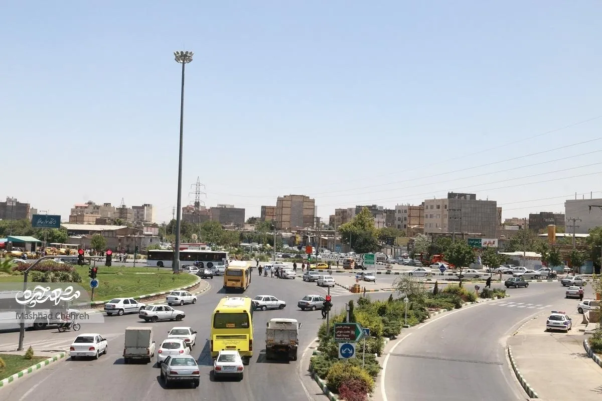 ترافیک، میهمان همیشگی خیابان‌های منطقه ۷ مشهد