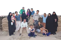 یکی از ۲۳ نوجوان اسیر صدام زخم جنگ را از نگاه خود به نمایش گذاشت