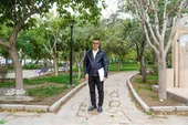 جوان نابینایی که وکیل شد