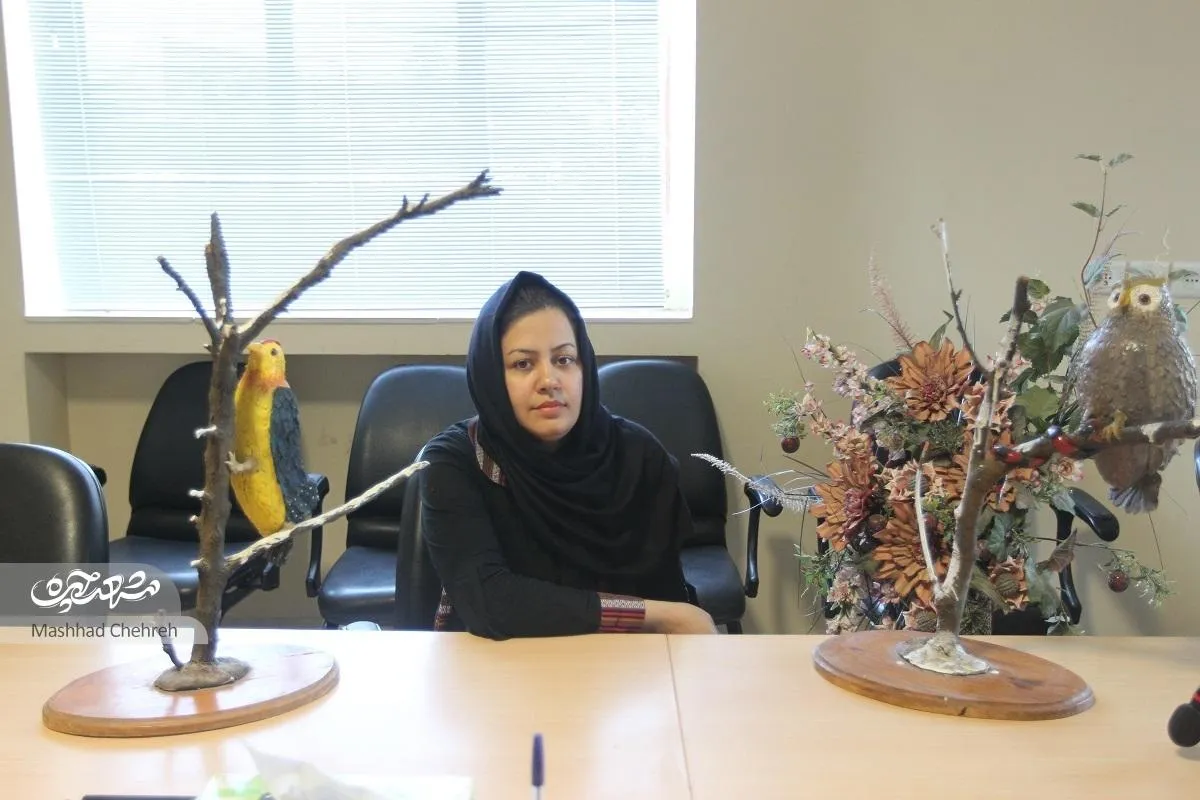 ساختن مجسمه ضامن آهو بهترین تجربه راضیه حلاج‌زاده بود