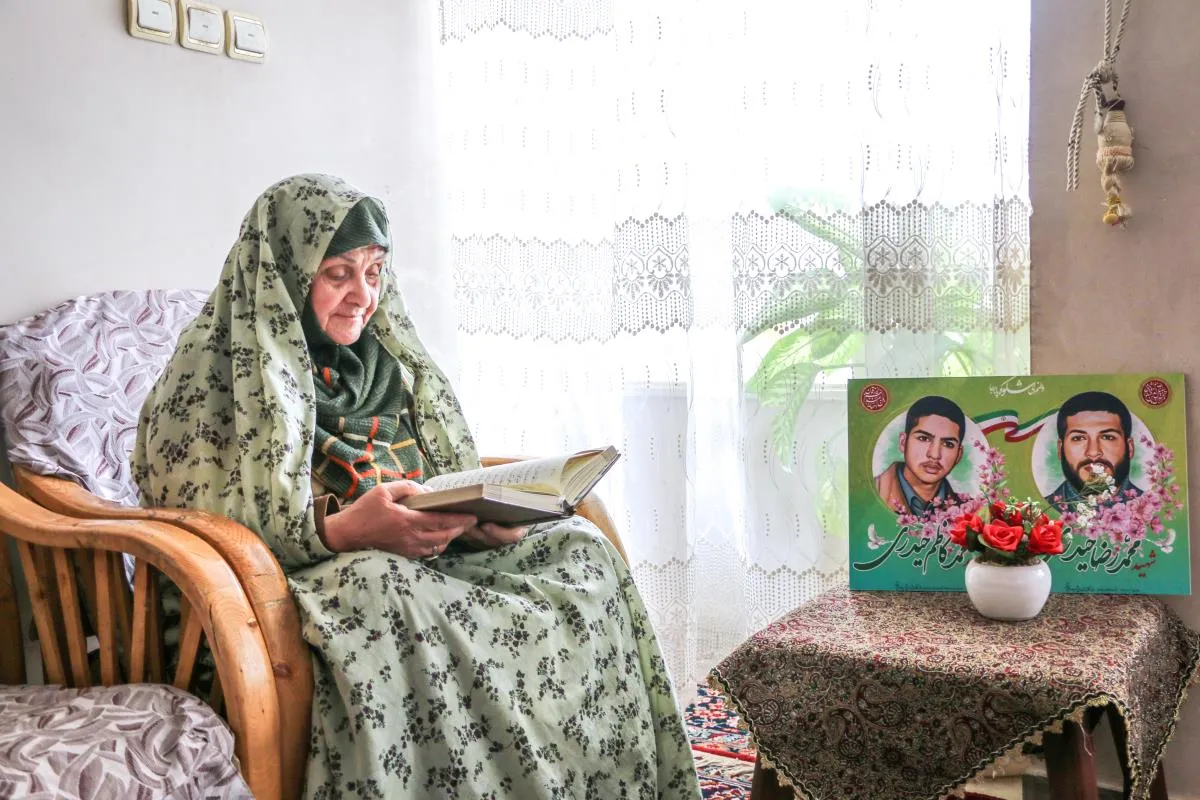 مادر شهیدان حیدری