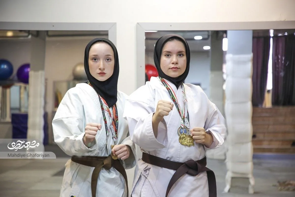 کاراته برای خواهران وفا مسیر روشنی دارد