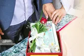 ازدواج آسان ۱۰ زوج در مسجد محله تلگرد