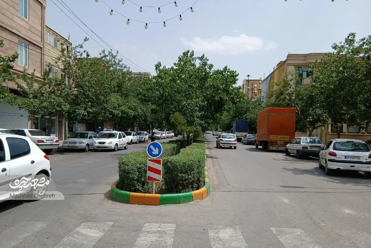خیابان شهیدثنایی ۳ در قلب محله خاتم‌الانبیا (ص)