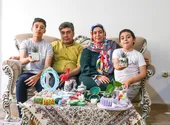رنگ بهار در کارگاه خانگی خانواده محمدپور