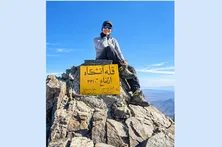 راهنمای صعود به قله آتشگاه در ۴۰ کیلومتری مشهد