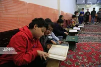 جلسه قرآن پرمخاطب تکیه علی‌اکبری‌ها