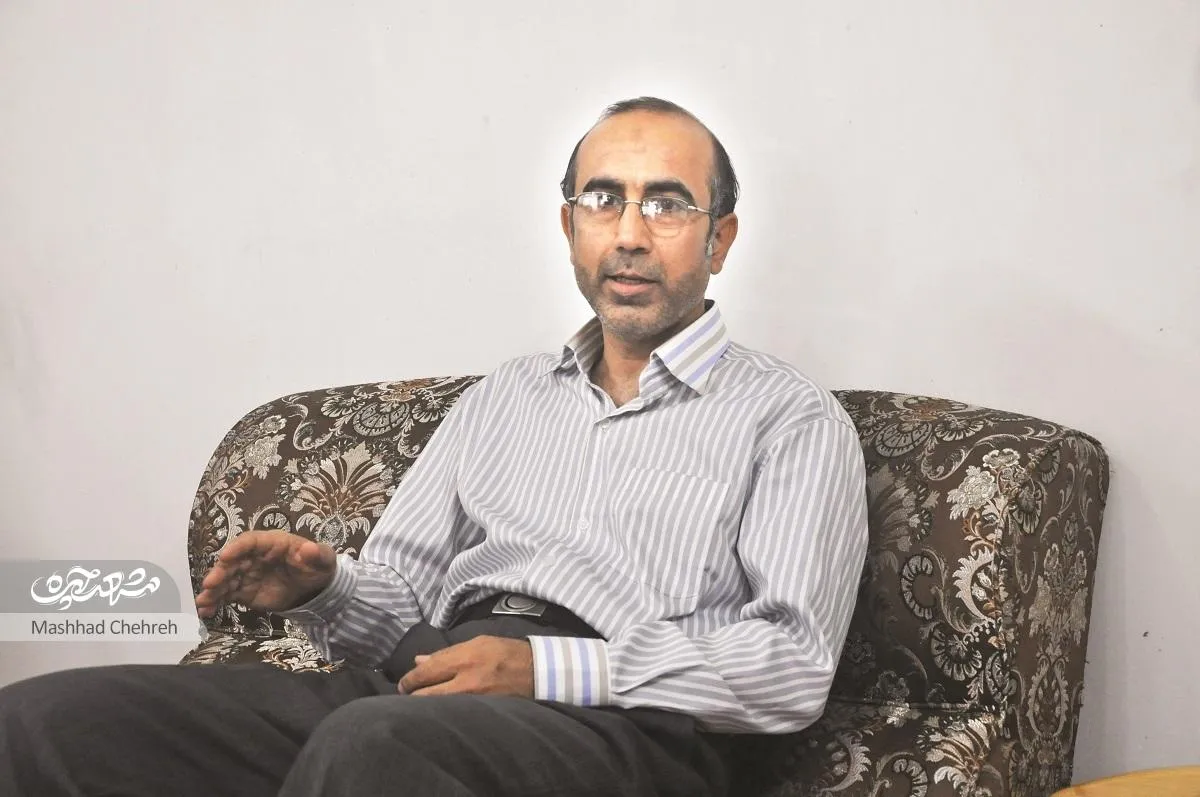 جانباز خوشنویس محله سعدآباد