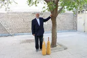 محمد اشگذری در گود زورخانه دل&zwnj;بسته امیرالمؤمنین(ع) شد 