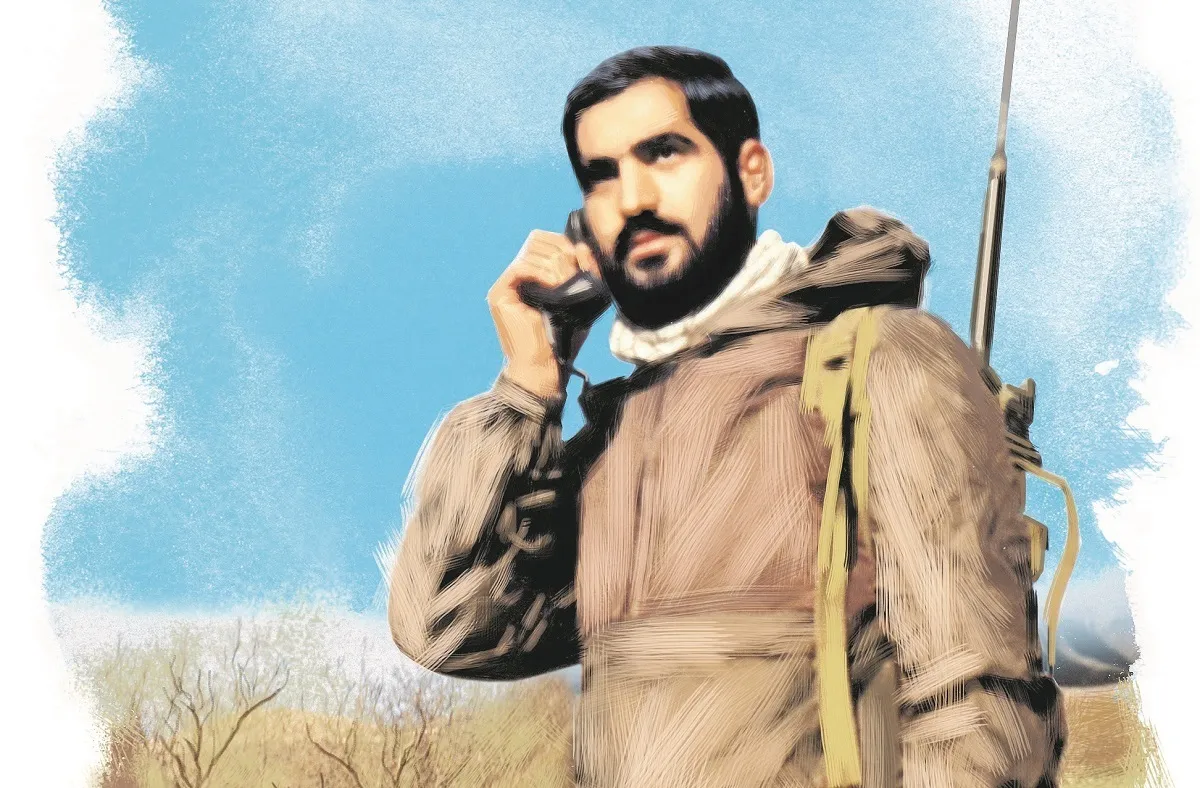 شهید کاوه از پشت بسیم می‌خندید و می‌گفت: «خاک بر سر صدام!»