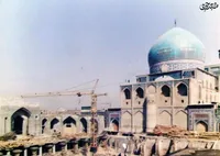 اولین صحنی که پس از پیروزی انقلاب در حرم مطهر رضوی ساخته شد