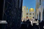 صفای زیارت در روز زیارتی امام&zwnj;رضا(ع)