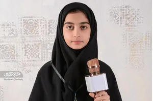 سیده‌آیلار حسینی خبرنگار خوش‌بیان مدرسه