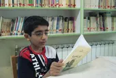 پسر یازده ساله مشهدی دیپلم خوشنویسی دارد