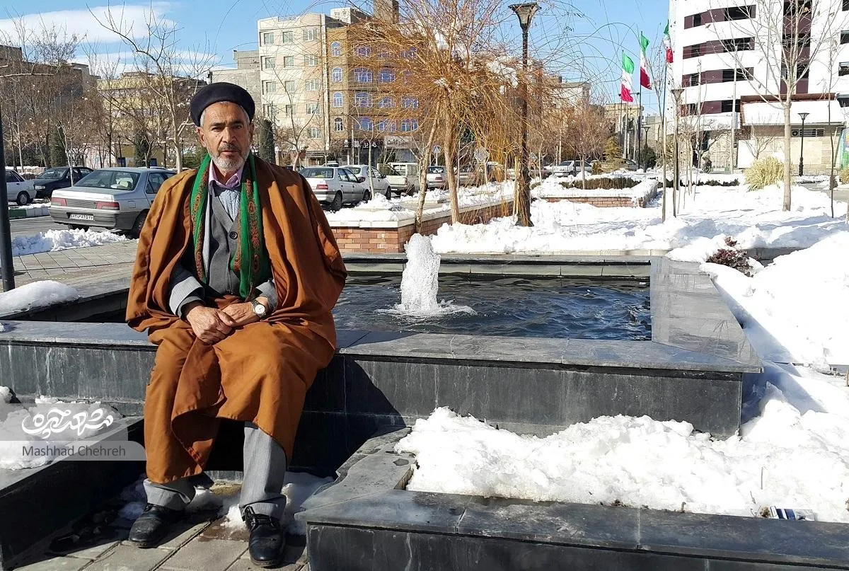 سیدمهدی بامشکی، مداح و مبارزه انقلابی است