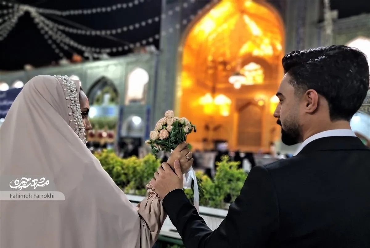 عقد بالای سر حضرت از عهد قاجار رسم محبوب مشهدی‌هاست