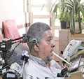 نویسندگی سردار جانباز محله سجاد با نی و دندان