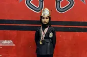شیرینی رقابت نازنین&zwnj;زهرا با برادرهایش