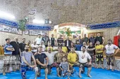 جویندگان پهلوانی در زورخانه شهیداحمدی