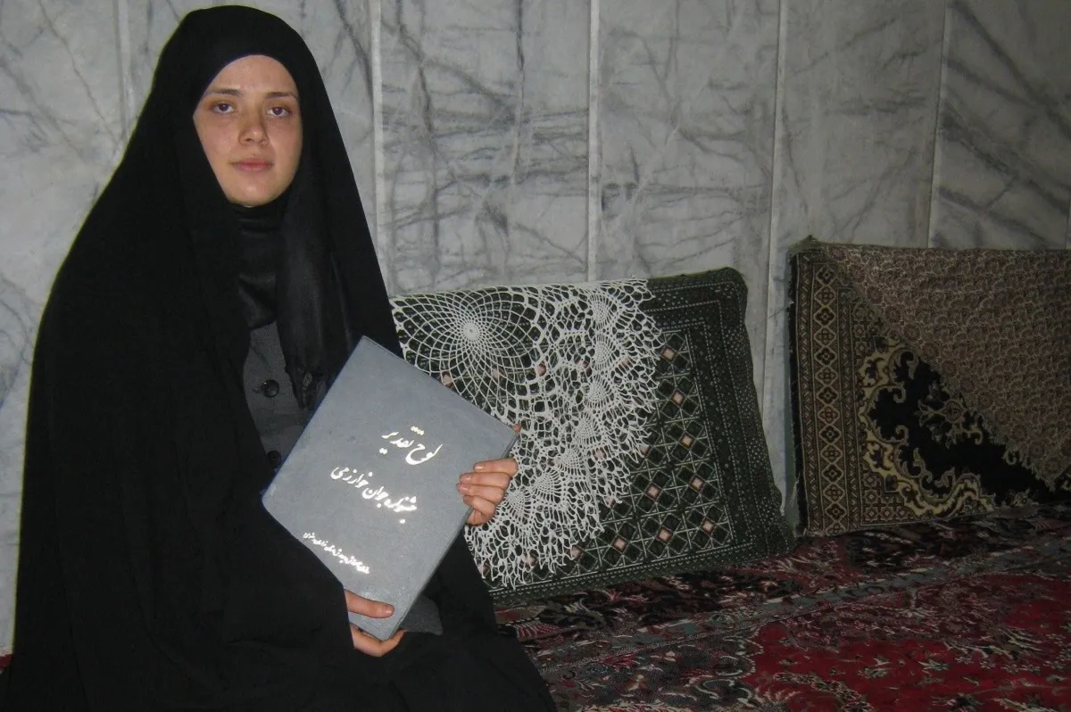 اکرم عباسی، فعال فرهنگی محله بهارستان