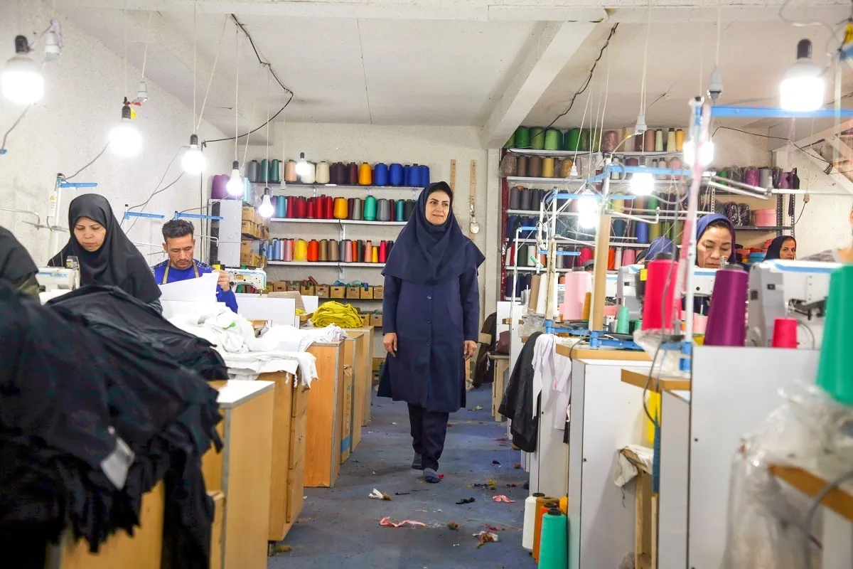 کارآفرینی شراره اقطاعی برای معتادان و نیازمندان