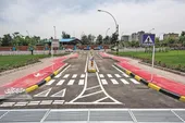 رانندگی بدون واهمه بچه&zwnj;ها در بوستان ترافیک