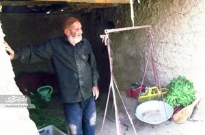 حاج‌رضای سبزی‌کار، واقف تنها مسجد محله تلگرد است