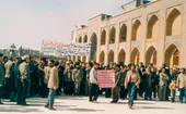 حرم امام رضا(ع) خانه وداع رزمنده&zwnj;ها بود