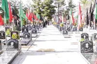 یاد شهدا در بهشت رضای مشهد