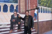 اهالی بولوار وحدت از نقاشی دیواری استقبال می&zwnj;کنند