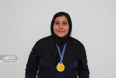 دارنده مدال طلای کشوری کارش را از پرتاب جوراب شروع کرد!