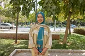 نازنین، دختر ورزشکار مهربان با طبیعت