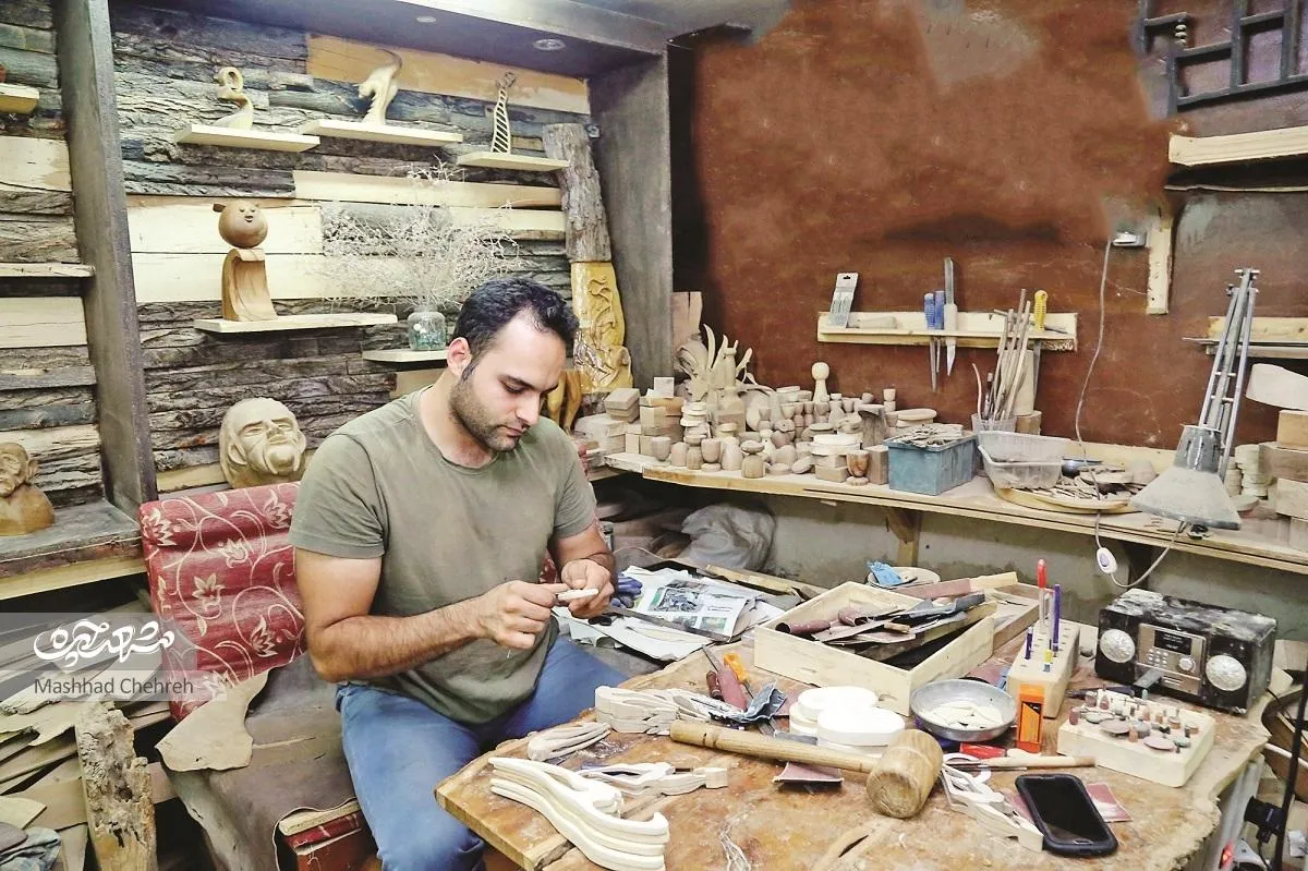 مجسمه‌های پیکرتراش محله آبکوه تا ینگه دنیا می‌رود