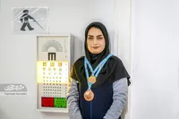 دنیای روشن قهرمان نابینای محله مهرگان