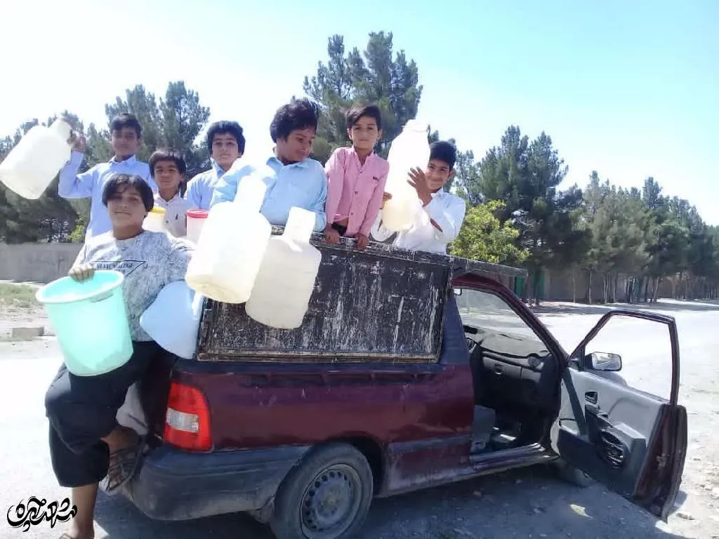 کم آبی در کلاته برفی