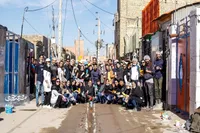 سیس‌آباد رنگ شد