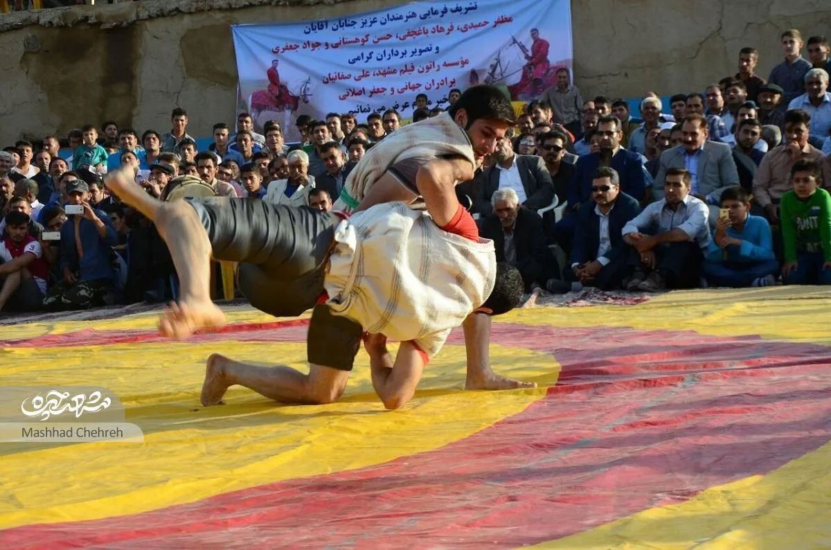 طاهر شعبانی عنوان‌دار کشتی باچوخه در سطح کشور است