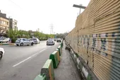 ترافیک کارگاه&zwnj;ها در خیابان طبرسی&zwnj;شمالی ۵۶