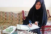 سیده فاطمه محمدی گردآورنده کتاب &laquo;محله رضاییه&raquo; است