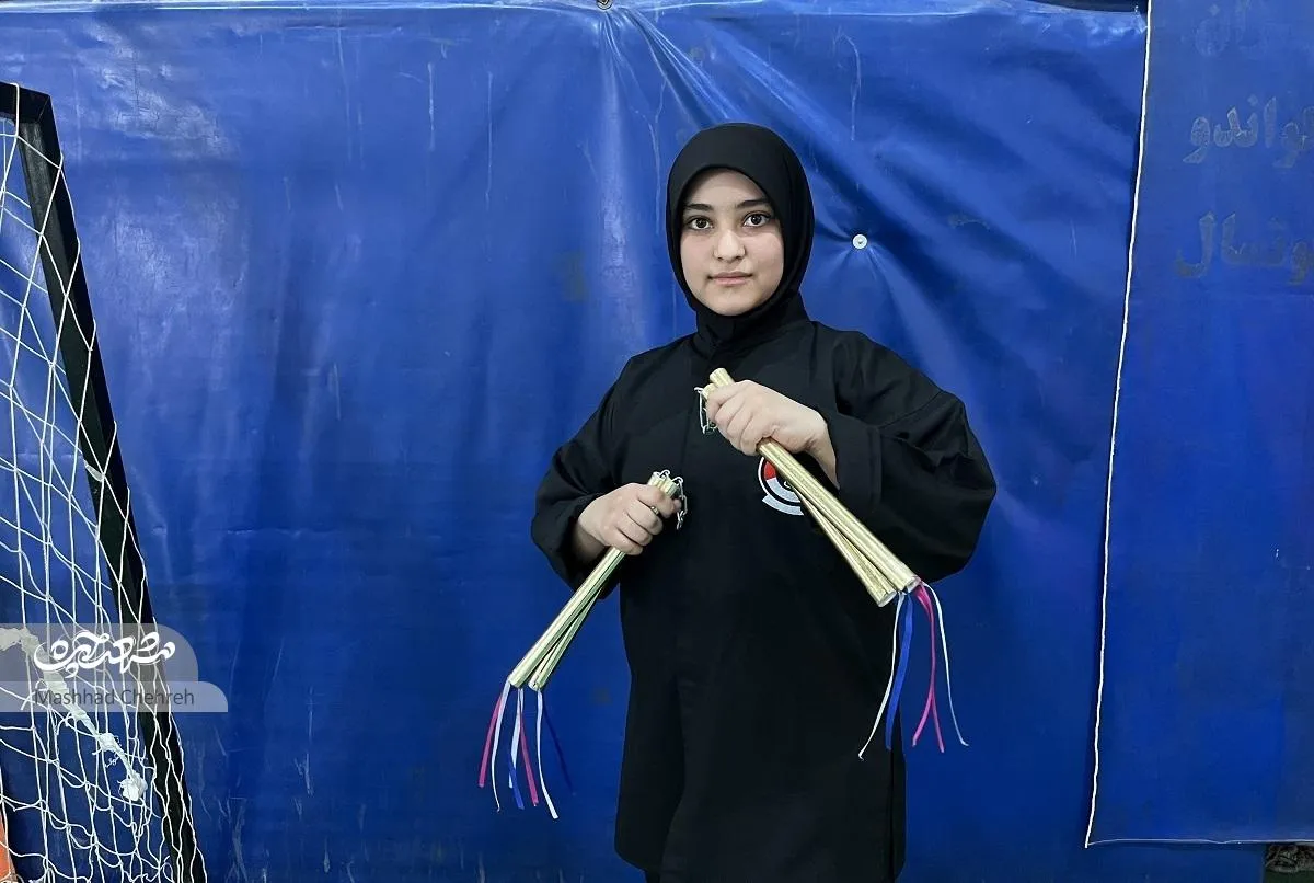 مهلا نظری؛ کونگ‌فوکاری که مدال‌آور استانی است