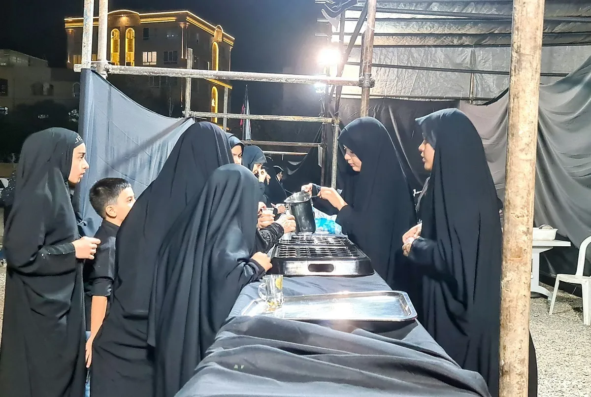 هیئتی به میزبانی طلبه‌ها