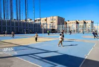 استقبال ورزشکاران از زمین روباز محله حجاب در تابستان و زمستان
